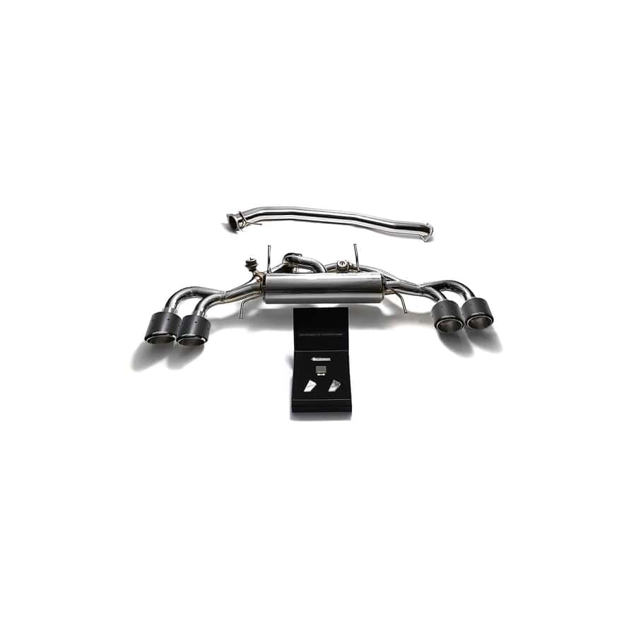 Armytrix NI35S-QC12 Valvetronic 90mm Exhaust System Nissan GT-R R35 2009-2021 with Quad Carbon Fiber 5" | Supercar Parts UK UK Car Parts