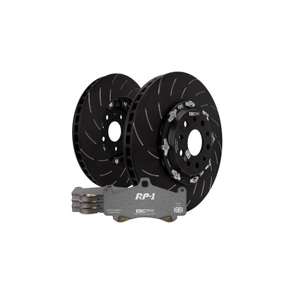 EBC P2DK039RP1 Porsche Front Kit RP1 Full Race Pads & 2-Piece Fully-Floating Discs - Brembo Caliper 1 | ML Performance UK Car Parts