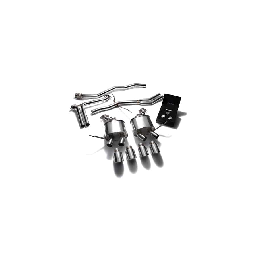 Armytrix PM20T-QS30B Valvetronic Exhaust System Porsche Macan 2.0T 2015-2020 with Quad Blue Coated 4" | Supercar Parts UK UK Car Parts