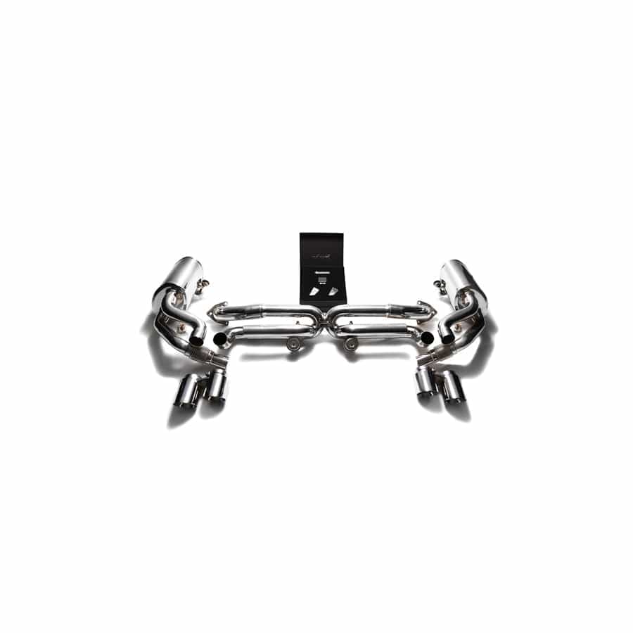 Armytrix P91N1-QS27C Valvetronic Exhaust System Porsche 991 Carrera | S 2012-2016 with  Quad Chrome 3.5" | Supercar Parts UK UK Car Parts