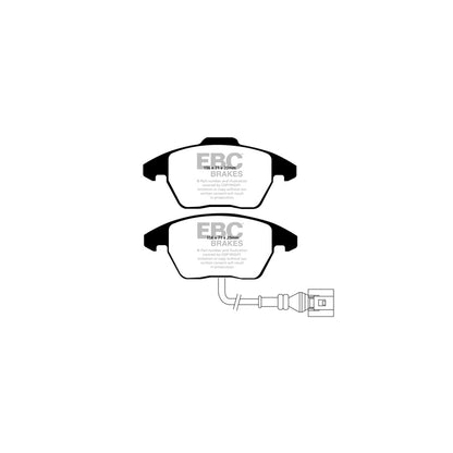 EBC PD10KF505 Audi Seat Skoda VW Orangestuff Front Brake Pad & USR Disc Kit - Girling/TRW Caliper 2 | ML Performance UK Car Parts