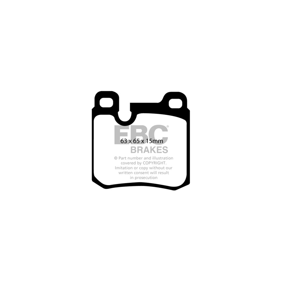 EBC DP4996R Porsche 911 (964) Yellowstuff Rear Brake Pads - ATE Caliper 2 | ML Performance UK Car Parts