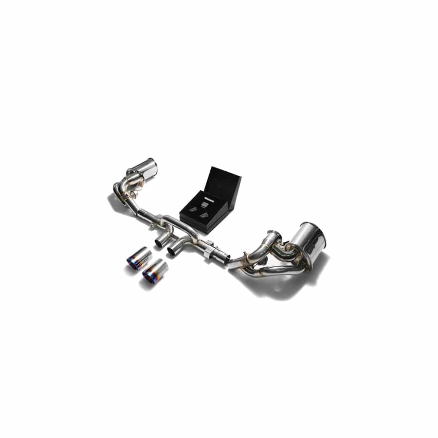 Armytrix P91GS-DS38B Valvetronic Exhaust System Porsche 991 GT3 | GT3 RS 2014-2019 with Dual Blue Coated 4" | Supercar Parts UK UK Car Parts