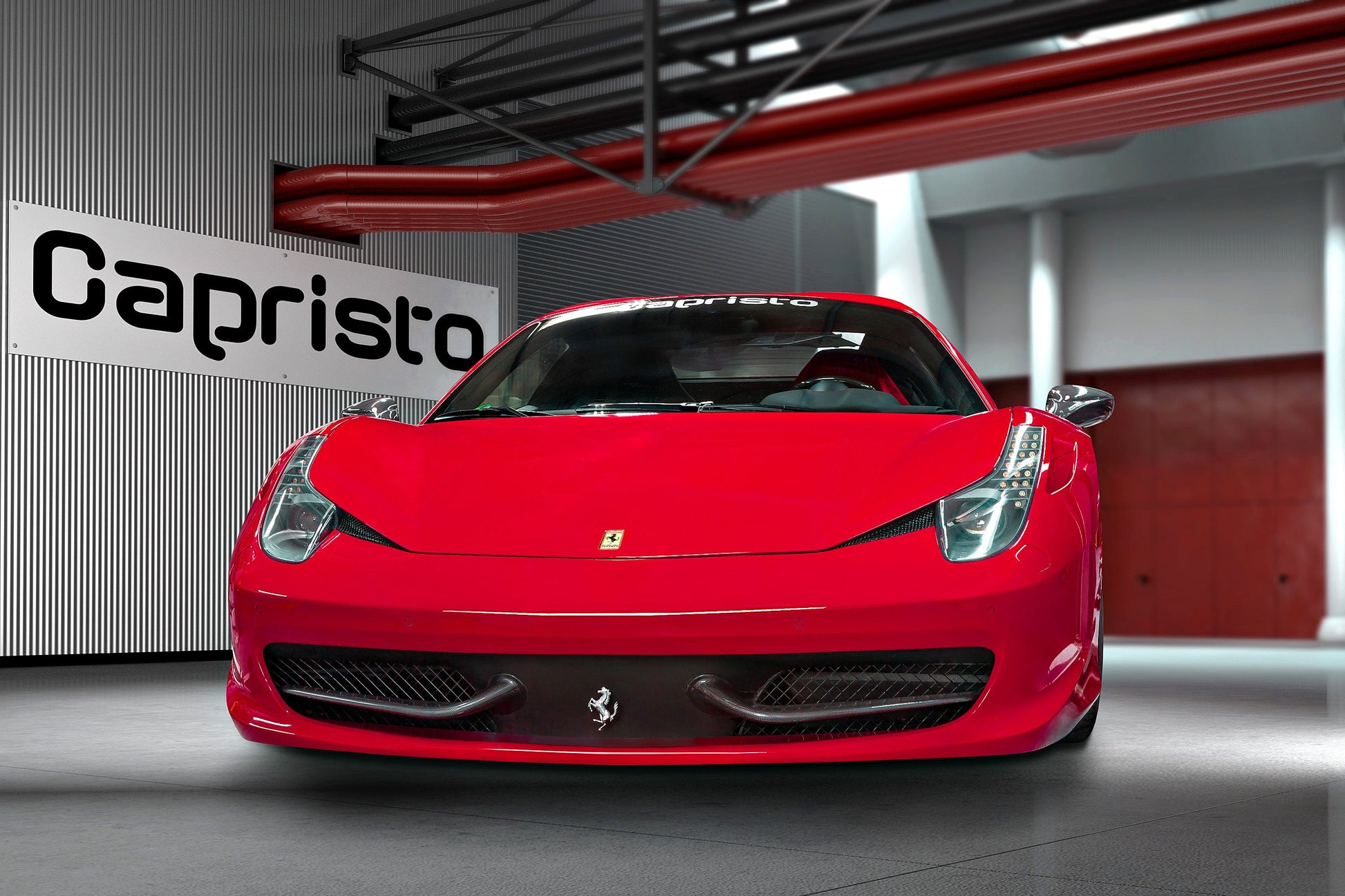 Capristo 03FE00410011LG Ferrari 458 Carbon Front Wings 