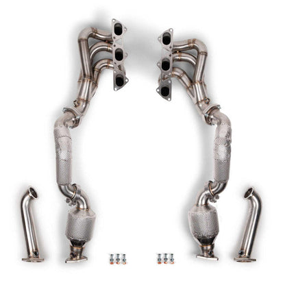 Porsche 718 GT4 RS Long Tube Header System Supercar Parts UK Car Parts