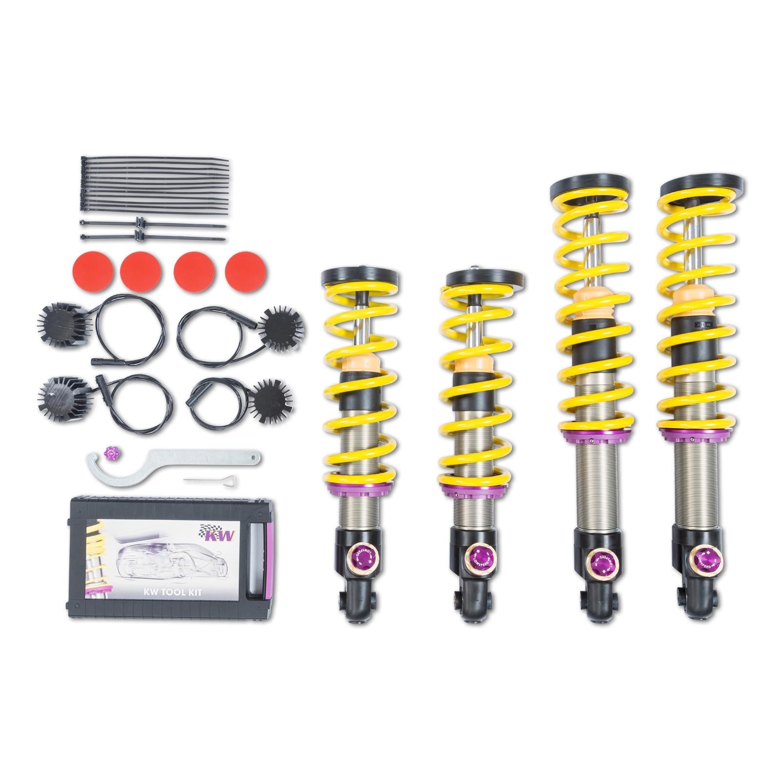 KW Mercedes-Benz C/R190 Variant 4 Aluminium Coilover kit (AMG GT & AMG GT Roadster) | Supercar Parts UK 