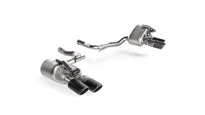 AkrapovicPorsche 971 Panamera 4 Slip-On Line Titanium Exhaust System (Panamera 4 E-Hybrid, Panamera 4S, Panamera Sport Turismo 4 E-Hybrid & Panamera Sport Turismo 4S) - Supercar Parts UK
