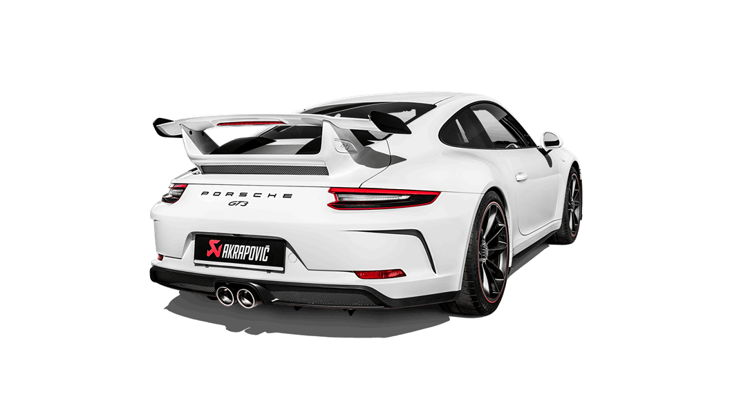 Akrapovic Porsche 991.2 Titanium Slip-On Line (GT3 & GT3 RS) - Supercar Parts UK