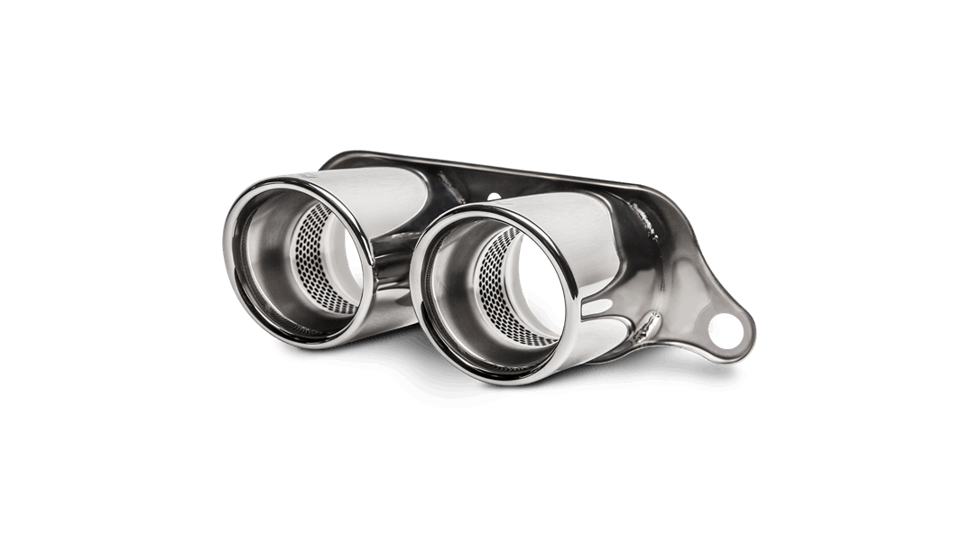 AkrapovicPorsche 991 911 GT3 RS Titanium Tail Pipe Set - Supercar Parts UK