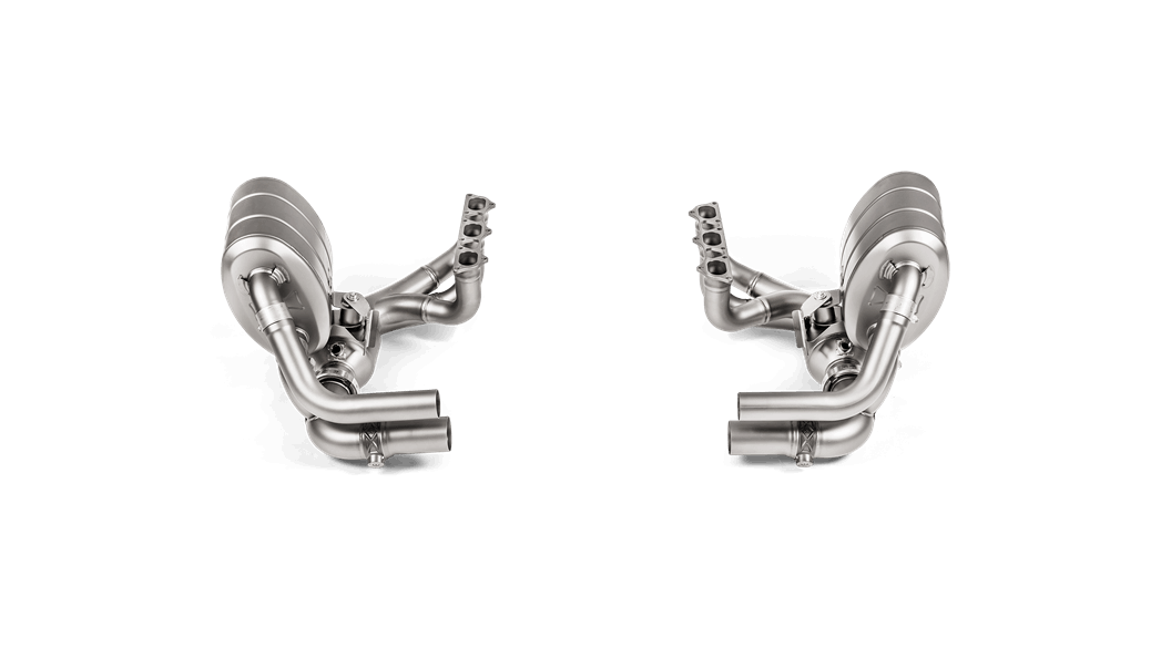 AkrapovicPorsche 991 991.2 911 Evolution Line Titanium Header Set (911 GT3 & 911 GT3 RS) - Supercar Parts UK