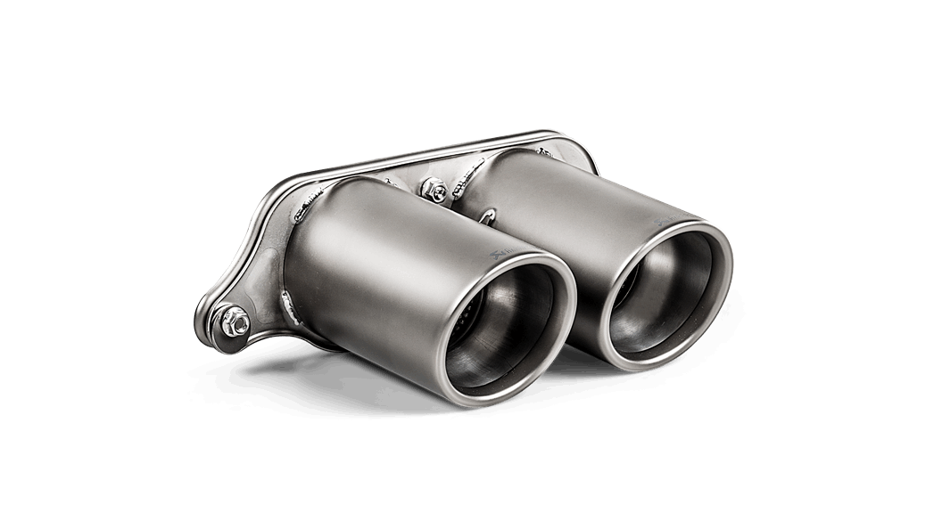 AkrapovicPorsche Titanium 991.2 911 Tail Pipe Set (Inc. 911 GT3, 911 GT3 RS & 911 Speedster) - Supercar Parts UK