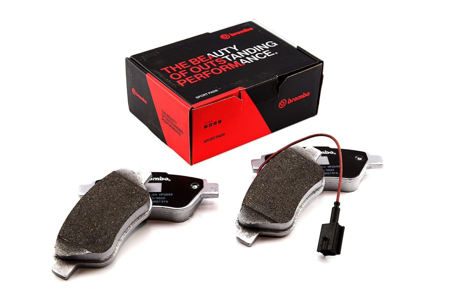 BREMBO 07.B314.03 High Performance Brake Pad Set