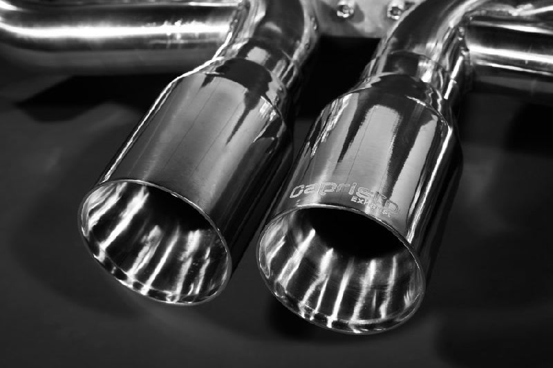 Capristo 02PO07203003 Porsche 987 Cayman MK1 Racing Valved Exhaust with Headers and Cat Delete (CES3) 