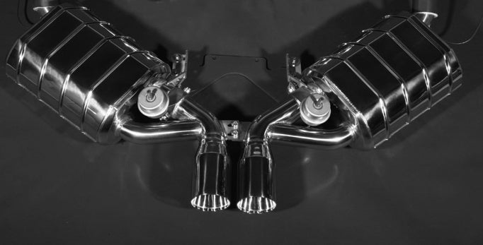 Capristo 02PO07203003 Porsche 987 Cayman MK1 Racing Valved Exhaust with Headers and Cat Delete (CES3) 