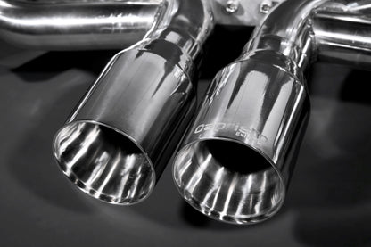 Capristo 02PO07303001 Porsche 987 Boxster/Cayman MK2 Valved Exhaust with 250 Cell Sport Cats(CES3) 