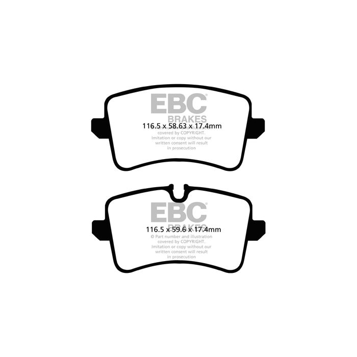 EBC DP82082RPX RPX Brake Pads Rear