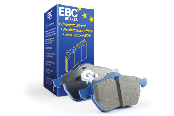 EBC AC Aston Martin BMW Volkswagen Bluestuff NDX Trackday Front Brake Pads - Brembo Caliper (Inc. MK VI, Vantage, E39 Alpina & Touareg I) | ML Performance UK