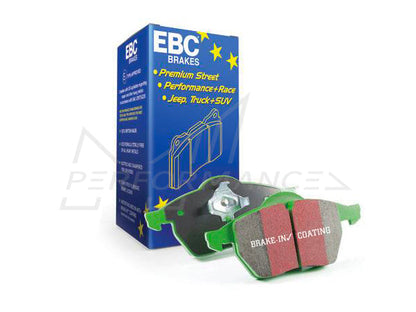 EBC Audi Prosche C7 B8 Greenstuff 2000 Series Sport Front Brake Pads - Brembo Caliper (C7 A6, C7 A7, B8 Q5 & 95B Macan) - ML Performance UK