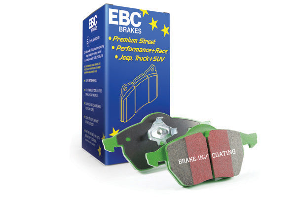 EBC Audi Porsche Volkswagen Greenstuff 6000 Series Truck And SUV Rear Brake Pads - Brembo Caliper (Inc. 4L Q7, E1 Cayenne S, E1 Cayenne GTS & Touareg) | ML Performance UK