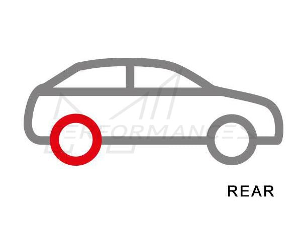 EBC Audi Porsche Volkswagen Yellowstuff 4000 Series Rear Sport Brake Pads & Premium OE Replacement Plain Discs Kit - Brembo Caliper (Inc. 4L Q7, E1 Cayenne, E1 Cayenne GTS  & Touareg) | ML Performance UK