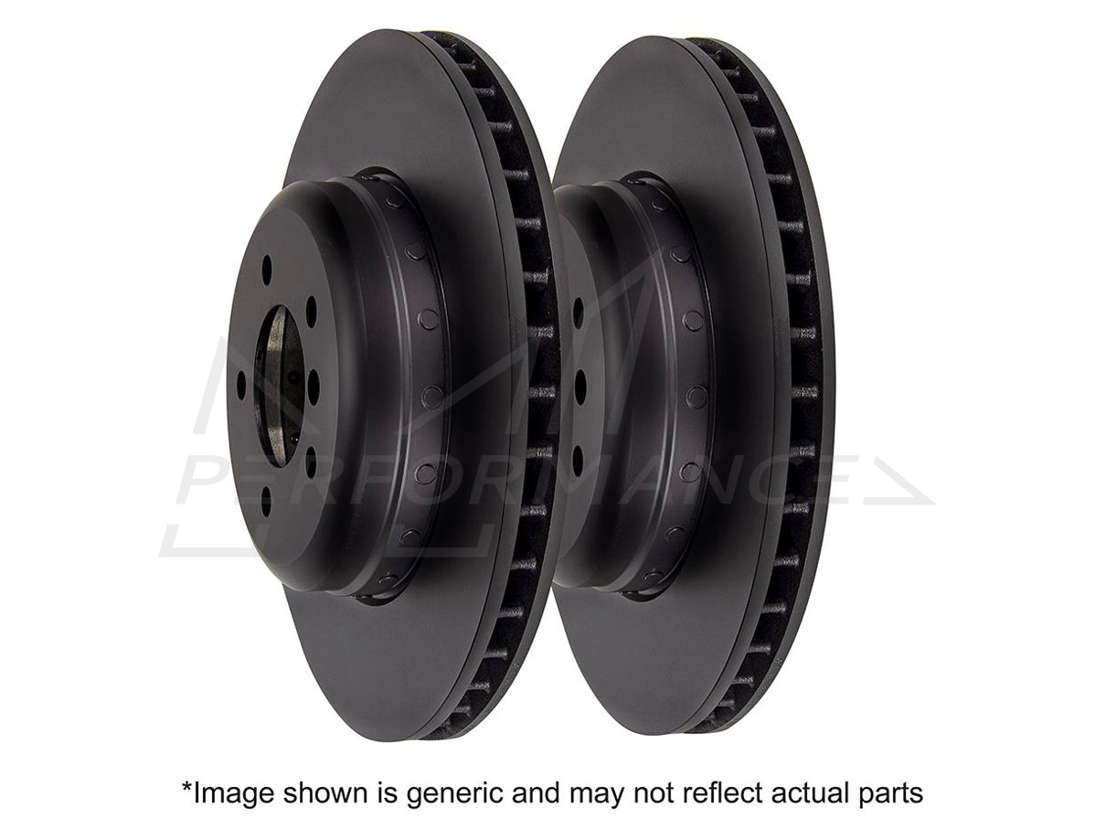 EBC Porsche 991 996 997 Premium OE Replacement Rear Discs - Brembo Caliper (Inc. 911 GT2, 911 GT3, 911 Carrera 4S & 911 Carrera GTS) | ML Performance UK