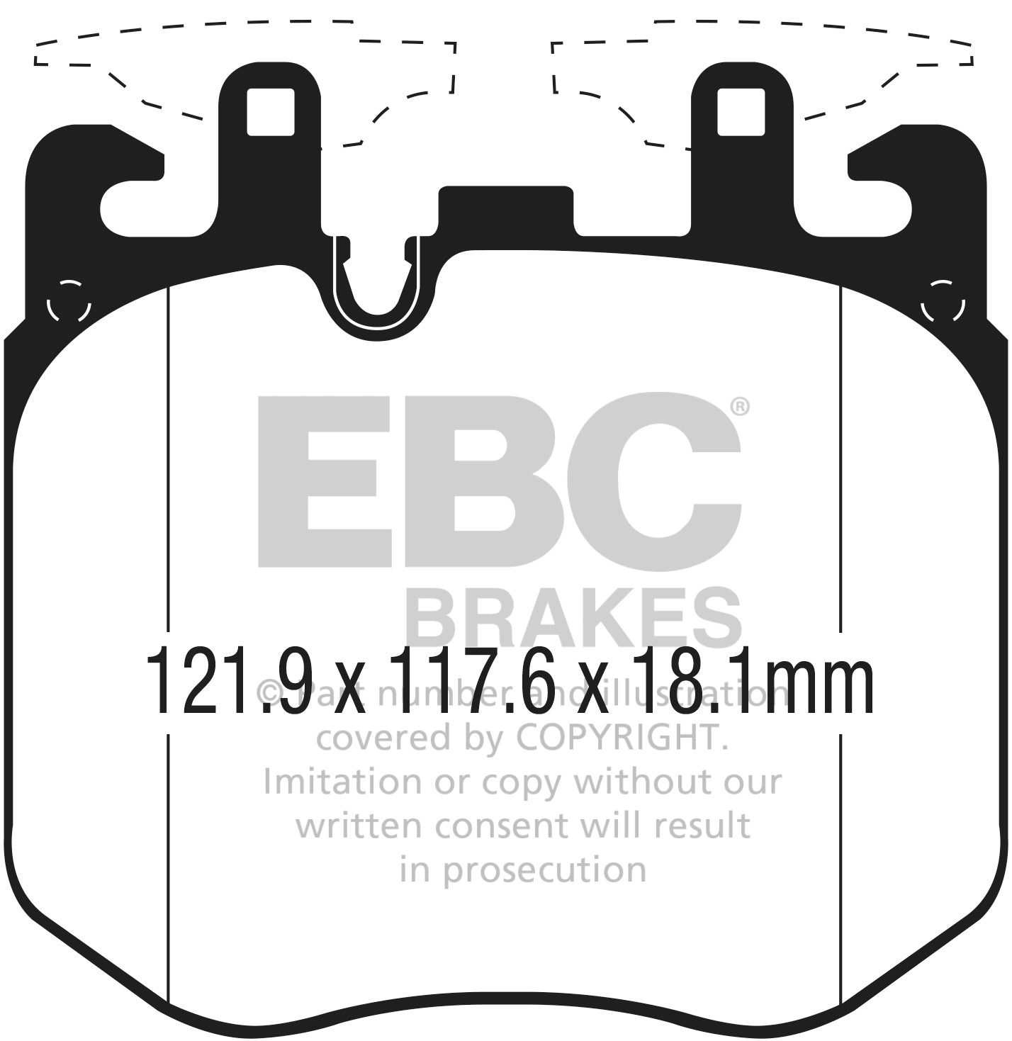 EBC BMW Rolls Royce Yellowstuff 4000 Series Front Sport Brake Pads & Premium OE Replacement Riveted Discs Kit - Brembo Caliper (Inc. G07 X7 M50i, G30 M550ix, G32 640i & G11 750i) | ML Performance UK