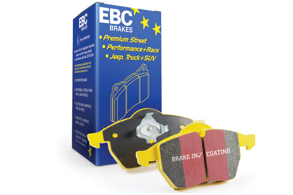 EBC Ford Mercedes Maserati Subaru Yellowstuff Street and Track Front Brake Pads (Inc. Territory, GranCabrio, CLK55 AMG & WRX STi) - Brembo Caliper | ML Performance UK