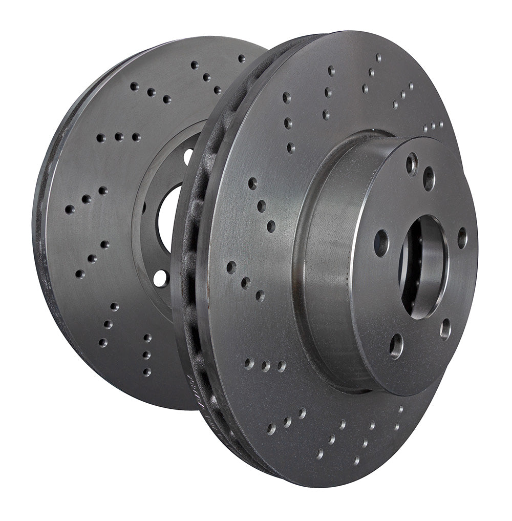 EBC Porsche 996 987 986 Premium OE Replacement Front Discs - Brembo Caliper (Inc. 911 Carrera, Boxster S, Boxster Spyder & Cayman R) | ML Performance UK