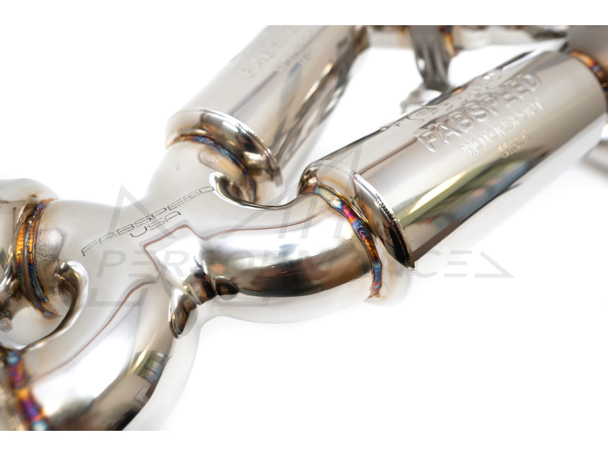 Fabspeed Audi R8 V10 Valvetronic Supersport X-Pipe Exhaust System (2009 - 2015) - Supercar Parts UK