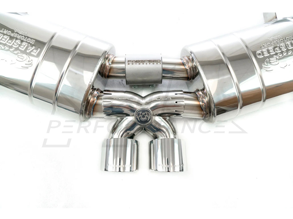 Fabspeed Porsche 987.2 Boxster / Cayman Maxflo Performance Exhaust System - Supercar Parts UK