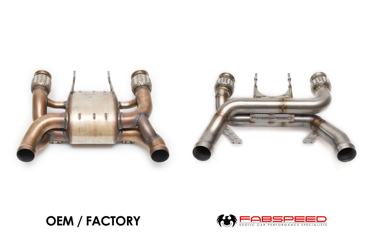 Fabspeed McLaren 720S Supersport LT Style Exhaust System - ML Performance Uk