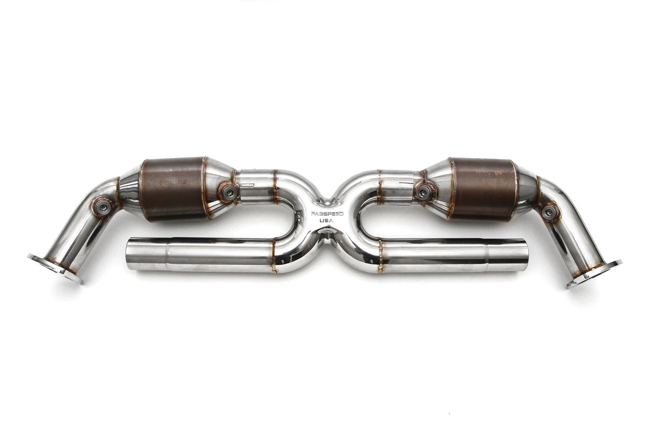 Fabspeed Porsche 996 Carrera Sport Catalytic Converter X-Pipe - ML Performance