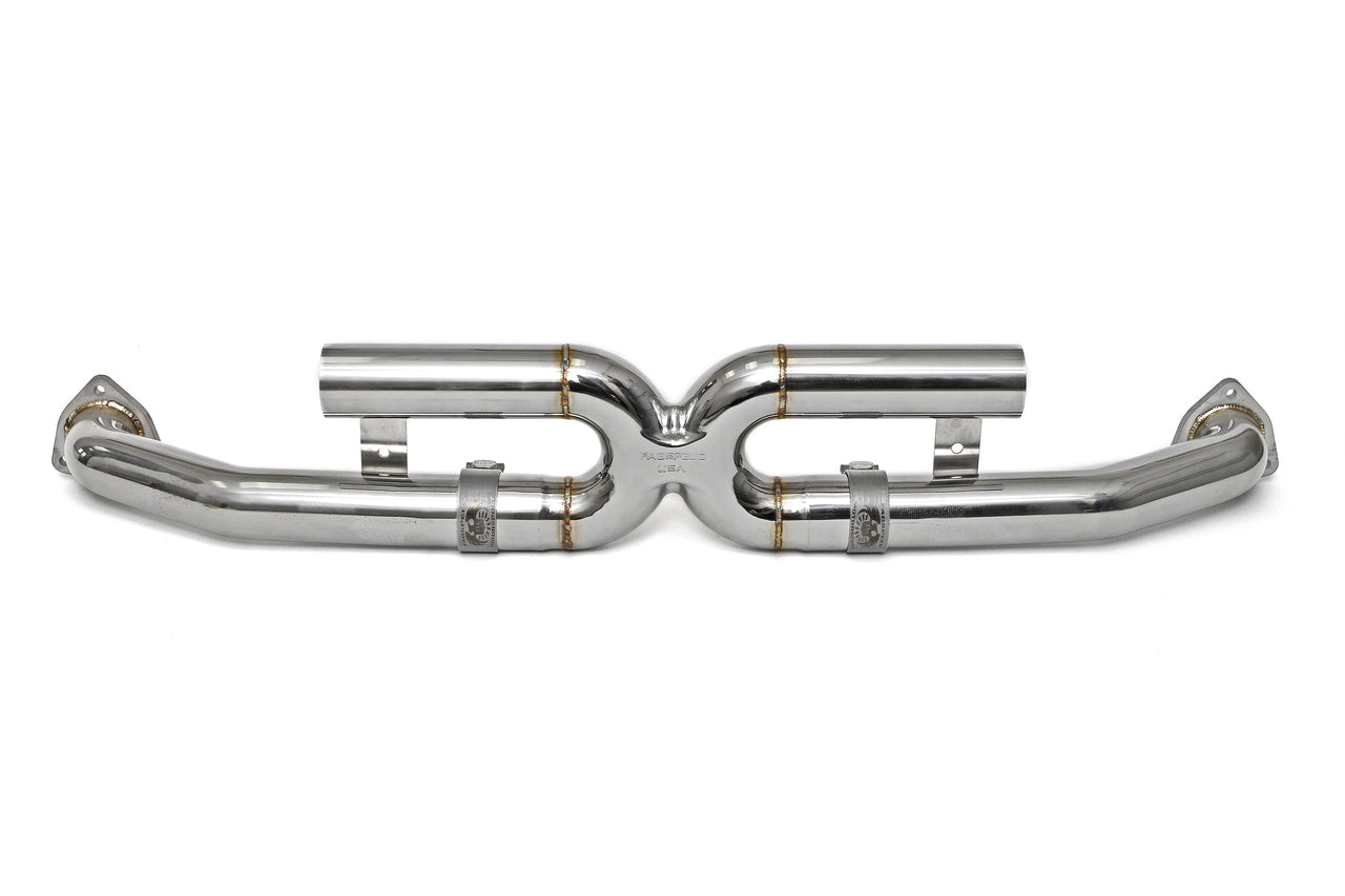 Fabspeed Porsche 997.2 Carrera Center Muffler Bypass X-Pipe - ML Performance