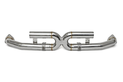 Fabspeed Porsche 997.2 Carrera Center Muffler Bypass X-Pipe - ML Performance