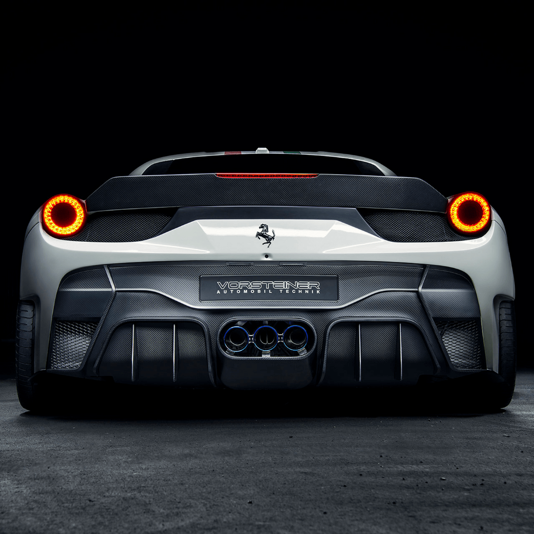 Vorsteiner FRV1160 Ferrari 458 Italia VX Carbon Fiber Decklid Spoiler Supercar Parts UK