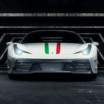 Vorsteiner FRV1110 Ferrari 458 Italia VX Carbon Fiber Front Bumper w/ Front Spoiler Supercar Parts UK