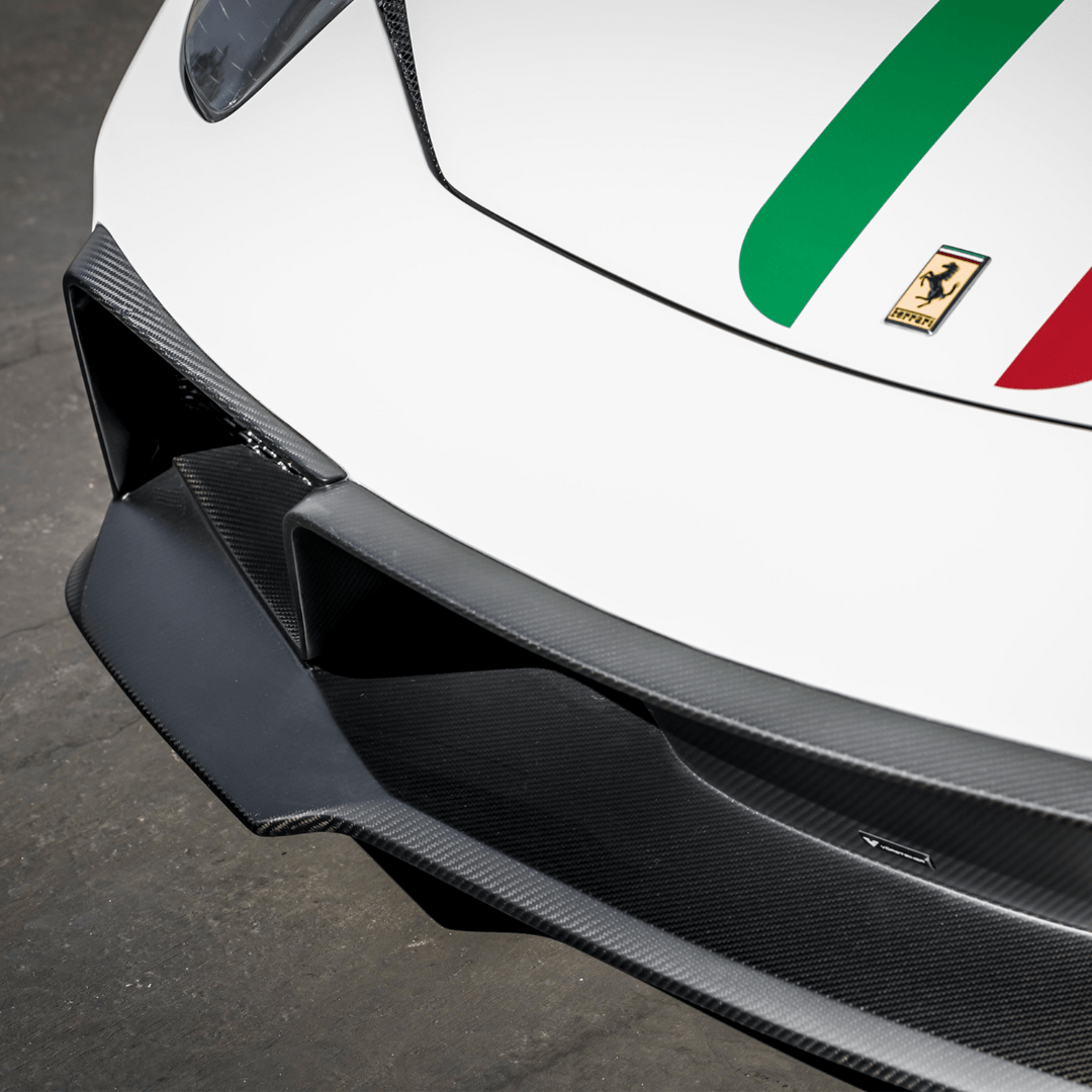 Vorsteiner FRV1110 Ferrari 458 Italia VX Carbon Fiber Front Bumper w/ Front Spoiler Supercar Parts UK