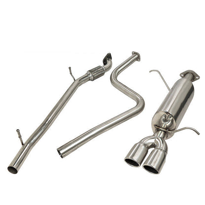Cobra Exhaust Ford Fiesta (Mk7) (1.2/1.4/1.6) Cat Back Performance Exhaust | Supercar Parts UK Car Parts