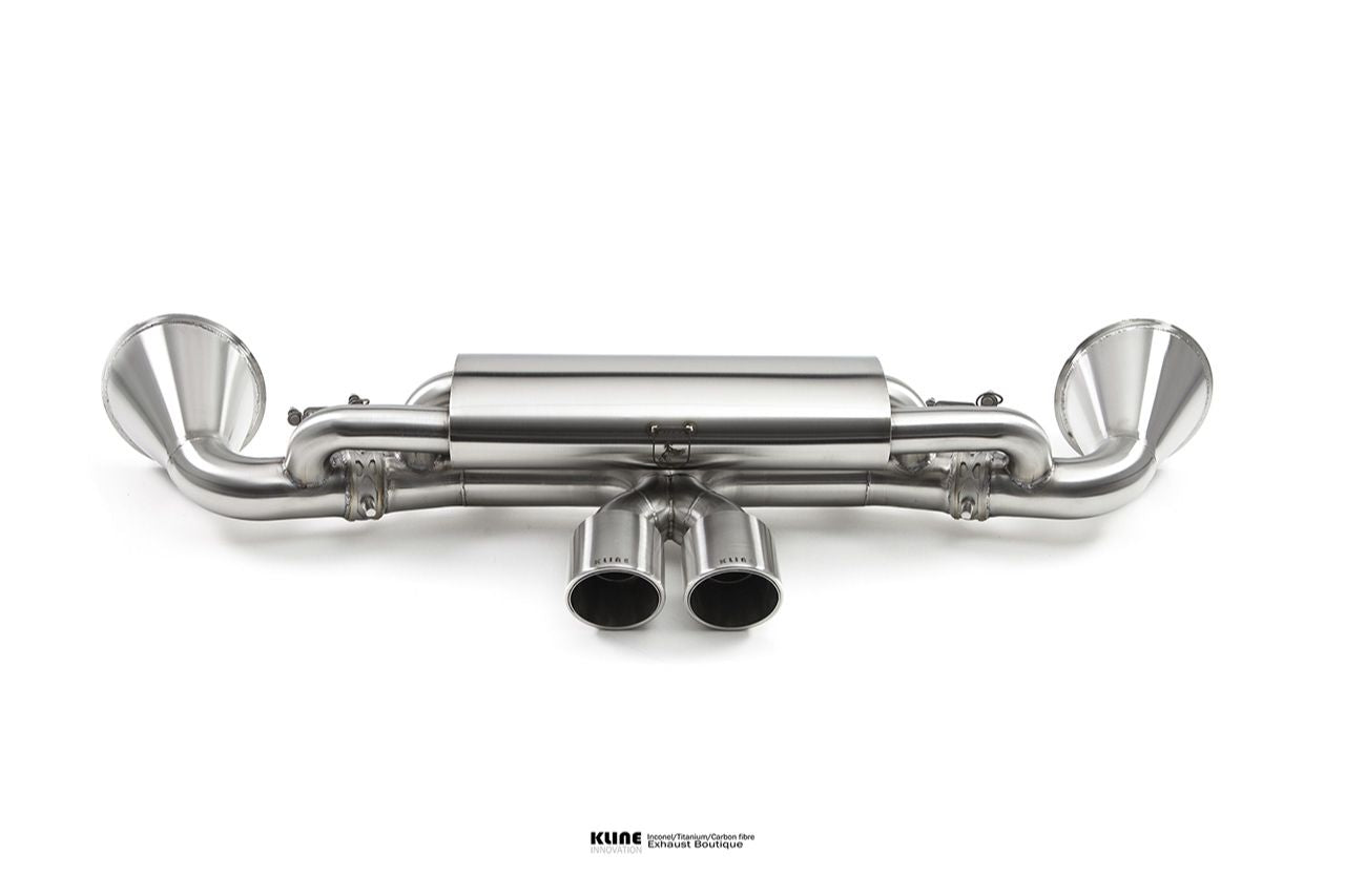 Kline Innovation KL-POR-992GT3-DECAT-MF-SS Race Pipe Manifoldsche Porsche 992 GT3 2022+