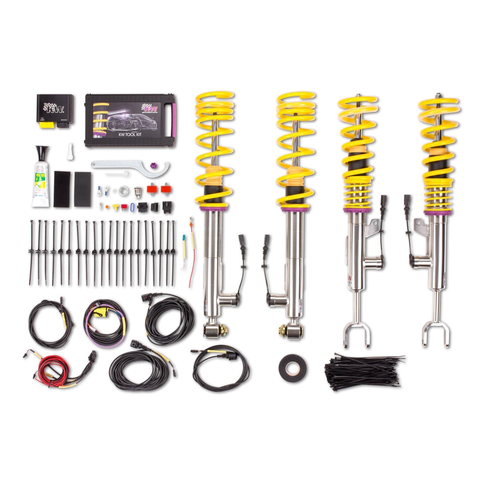 KW BMW 3 Series F31 DDC ECU Coilovers inox (inc. 320dx, 330ix, 335ix & 340ix) - Supercar Parts UK