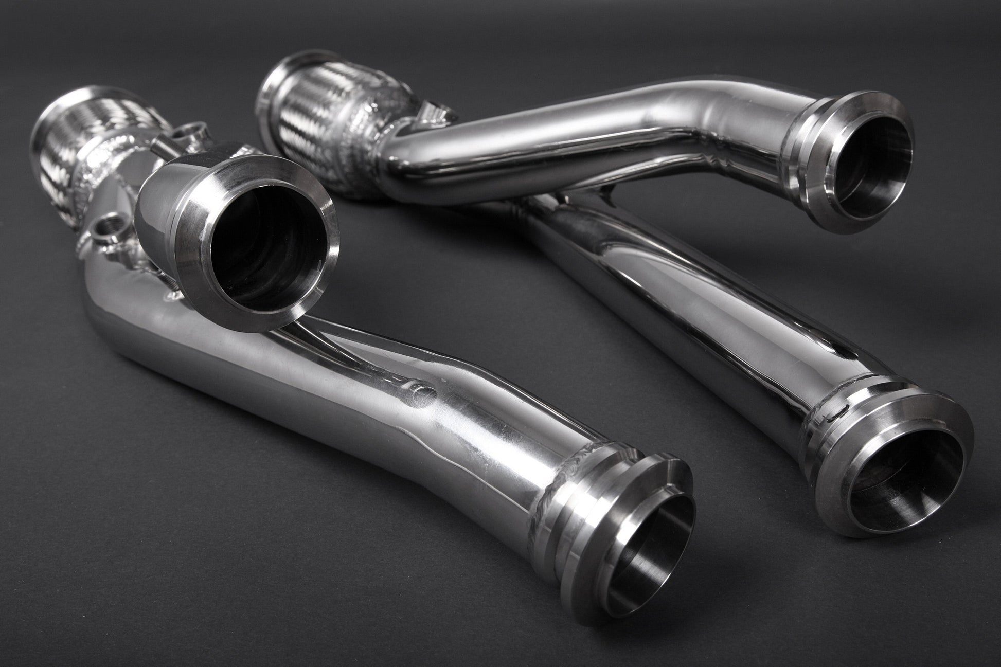 Capristo 02LA01303028 Lamborghini Aventador Racing Test Pipes (with Heat Blankets) 