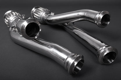 Capristo 02LA01303028 Lamborghini Aventador Racing Test Pipes (with Heat Blankets) 