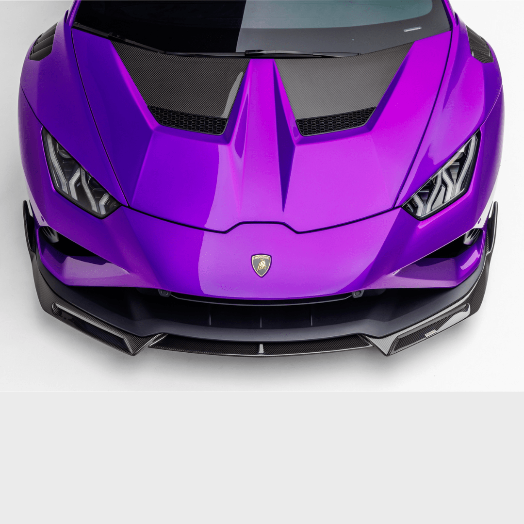 Vorsteiner 3030LOV Lamborghini Huracan EVO Monza Edizione Front Spoiler (2x2 Gloss Carbon Fiber)- RWD ONLY Supercar Parts UK