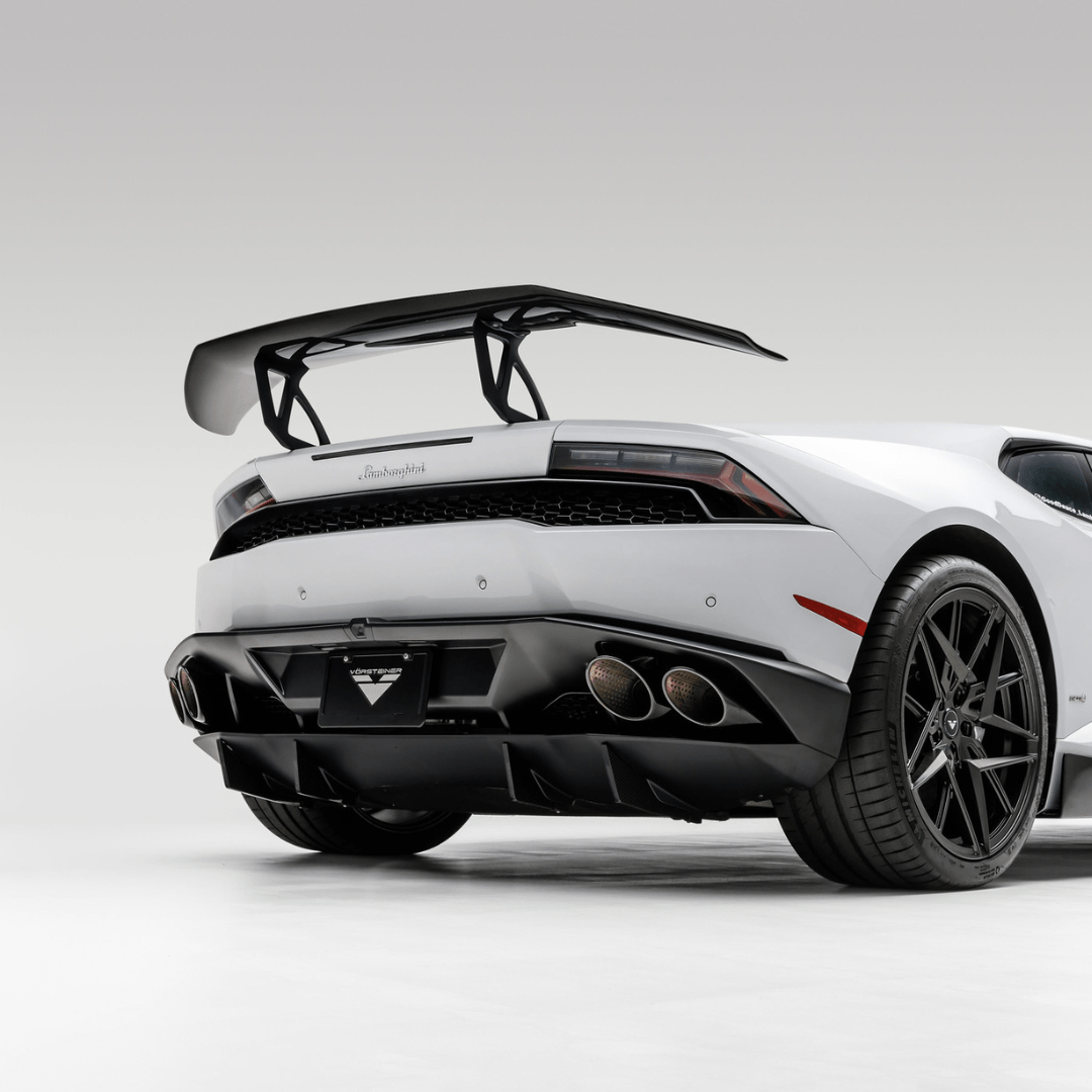 Vorsteiner 0870LOV Lamborghini Huracan Mondiale Edizione Aero Wing Blade w/ Aluminum Uprights Supercar Parts UK