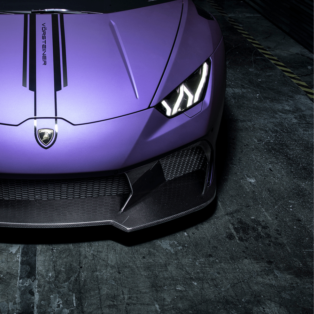 Vorsteiner 0910LOV Lamborghini Huracan Novara Edizione Aero Front Bumper w/ Front Spoiler Supercar Parts UK
