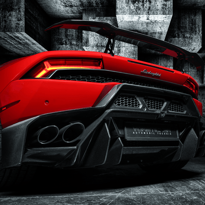 Vorsteiner 0920LOV Lamborghini Huracan Novara Edizione Aero Rear Bumper w/ Rear Diffuser Supercar Parts UK