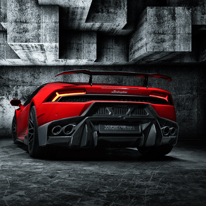Vorsteiner 0920LOV Lamborghini Huracan Novara Edizione Aero Rear Bumper w/ Rear Diffuser Supercar Parts UK