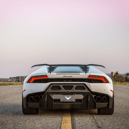 Vorsteiner 0920LOV Lamborghini Huracan Novara Edizione Aero Rear Bumper w/ Rear Diffuser Supercar Parts UK
