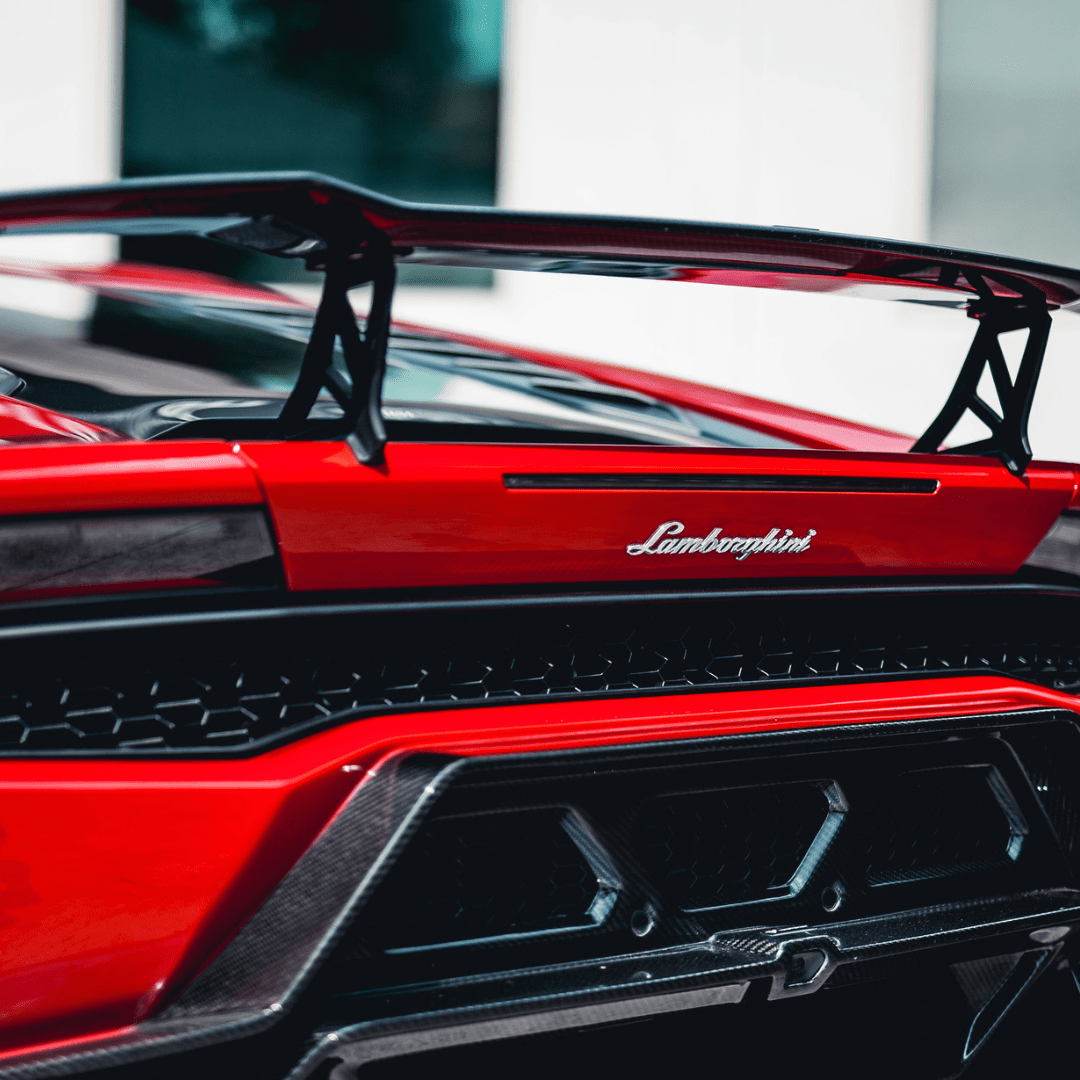 Vorsteiner 0930LOV Lamborghini Huracan Novara Edizione Aero Wing Blade w/ Aluminum Uprights Supercar Parts UK
