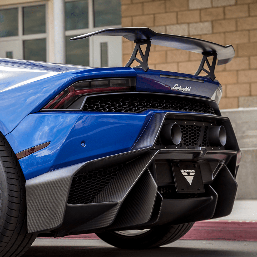 Vorsteiner 0930LOV Lamborghini Huracan Novara Edizione Aero Wing Blade w/ Aluminum Uprights Supercar Parts UK